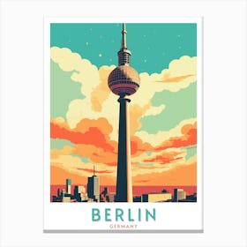 Berlin Skyline Canvas Print