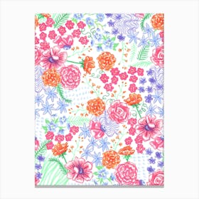 Flora Canvas Print