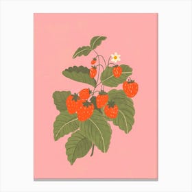 Sweet Strawberries Canvas Print