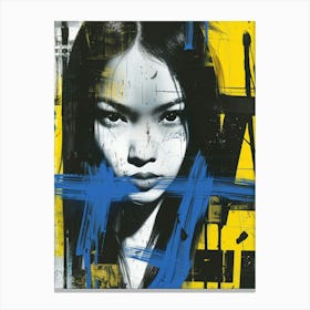 Taiwan Girl Canvas Print