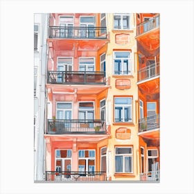 Amsterdam Europe Travel Architecture 4 Canvas Print