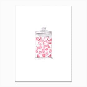 Candy Jar Canvas Print