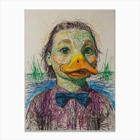 Duck! Canvas Print