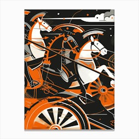 Chariots Of Rome Canvas Print