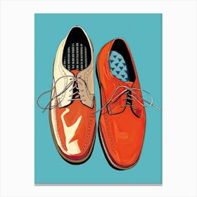 Pair Of Shoes Canvas Print