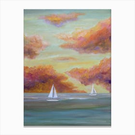 Autumn Sailing Canvas Print