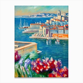 Marseille cityscape Canvas Print