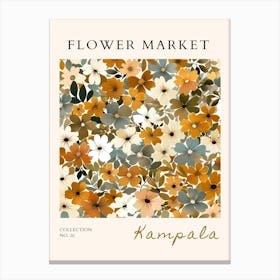 Flower Market art 1 Canvas Print