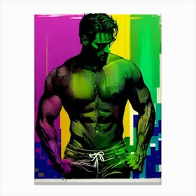 Hulk man 2 Canvas Print