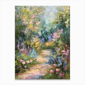  Floral Garden Wild Garden 9 Canvas Print
