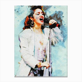 Smudge Of Madonna Canvas Print