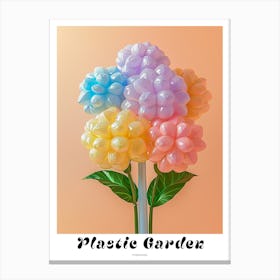Dreamy Inflatable Flowers Poster Hydrangea 2 Canvas Print