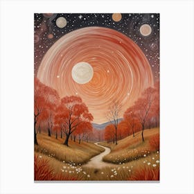 Cosmic Autumn Canvas Print