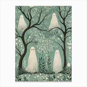 Ghosts In The Trees Canvas Print