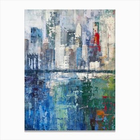 New York City Skyline 7 Canvas Print