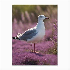 Purple Grass Canvas Print