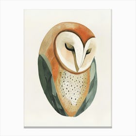 Charming Nursery Kids Animals Owl 4 Canvas Print