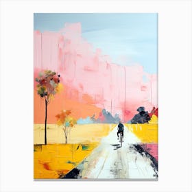 Road To Nowhere abstraction Canvas Print