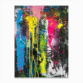 Splatters 4 Canvas Print