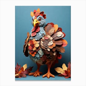 Thanksgiving Turkey 5 Canvas Print