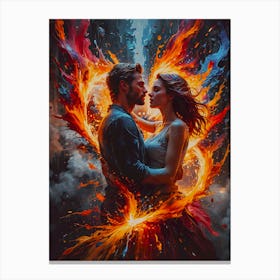 Love That Burns~Escape Clause ~Reimagined Canvas Print