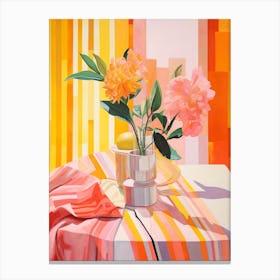 Flower Still Life Painting 3 Canvas Print