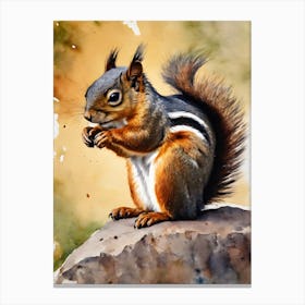 Andean Squirrel 1 Canvas Print