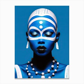Beyond Galaxy Vogue: Afrofuturistic Rhythms Canvas Print