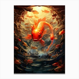 Koi Fish 2 Canvas Print