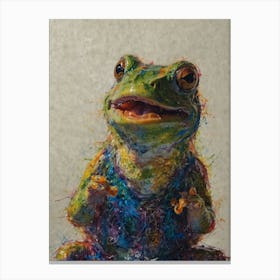 Frog! 4 Canvas Print
