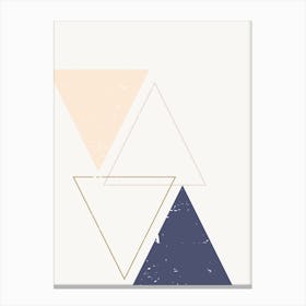 Boho Triangles Canvas Print