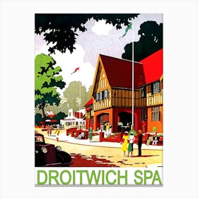 Droitwich Spa, Worchestershire, England Canvas Print