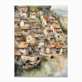 Chinese Village 3 Canvas Print