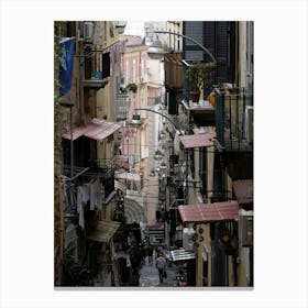 Naples Street - Anton Maliar art photo Italy Italian photography travel people city Canvas Print