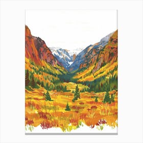 Autumn In Colorado Canvas Print