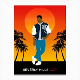 Beverly Hills Cop Film Canvas Print