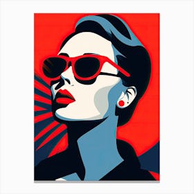 Empowered Women in Pop Art Canvas Print