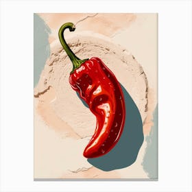 Red Chili Pepper 1 Canvas Print