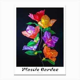 Bright Inflatable Flowers Poster Bougainvillea 3 Canvas Print