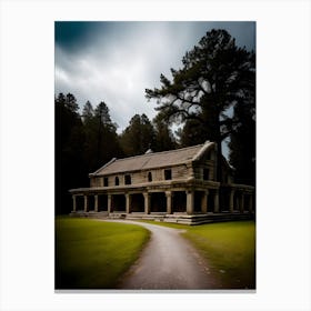 Sandstone House Canvas Print