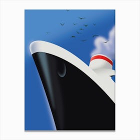 Cruise Ship Canvas Print