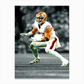 Nick Bosa Of The San Francisco 49ers Canvas Print