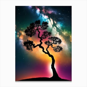 Lone Tree In The Sky 1 Canvas Print