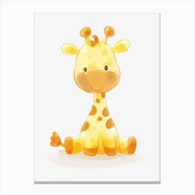 Cute Giraffe 5 Canvas Print