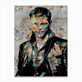 Matt Damon Canvas Print