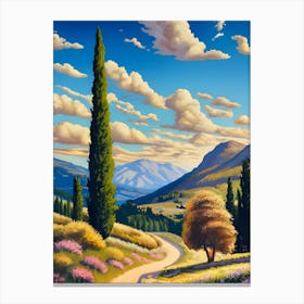 Tuscan Landscape Canvas Print