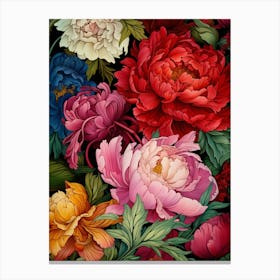 Peonies 22 Canvas Print