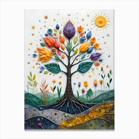 Tree Of Life 17 Canvas Print