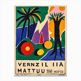 Verzili Ia Matutu Canvas Print