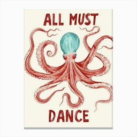 All Must Dance Canvas Print